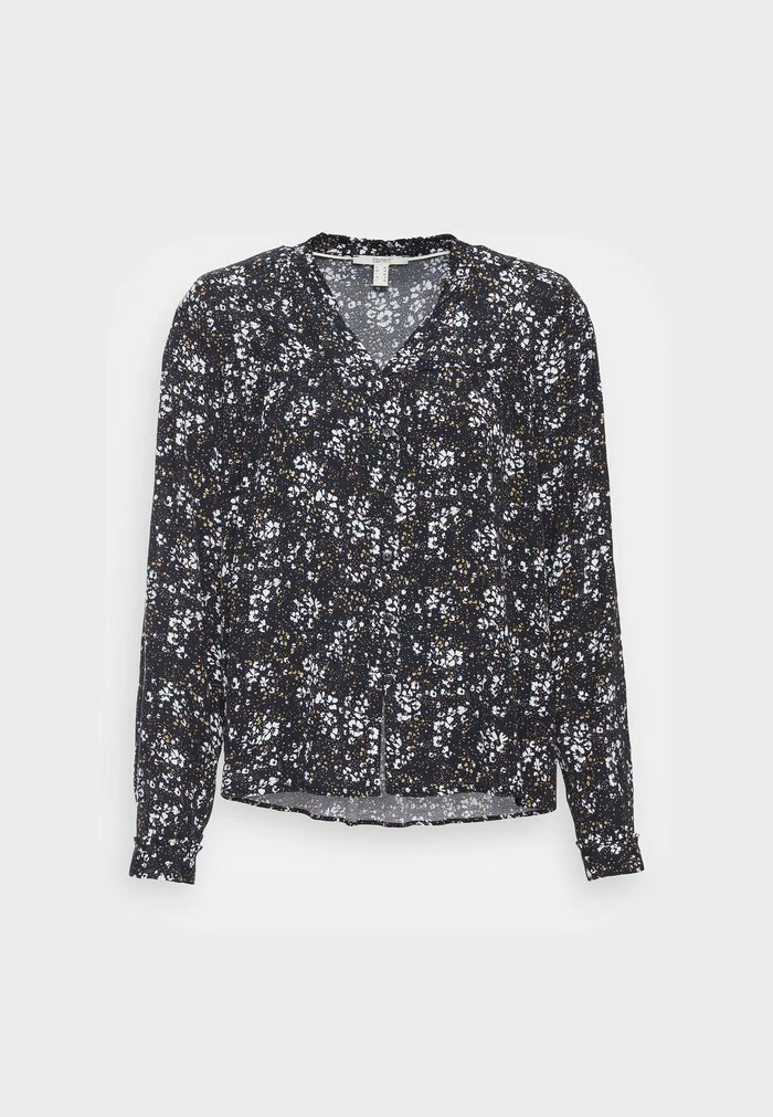 Esprit SOFT BLOUSE - Long Sleeved Top - Black - Image 4