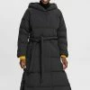 Esprit PUFFER IN LONGFORM - Down Coat - Black