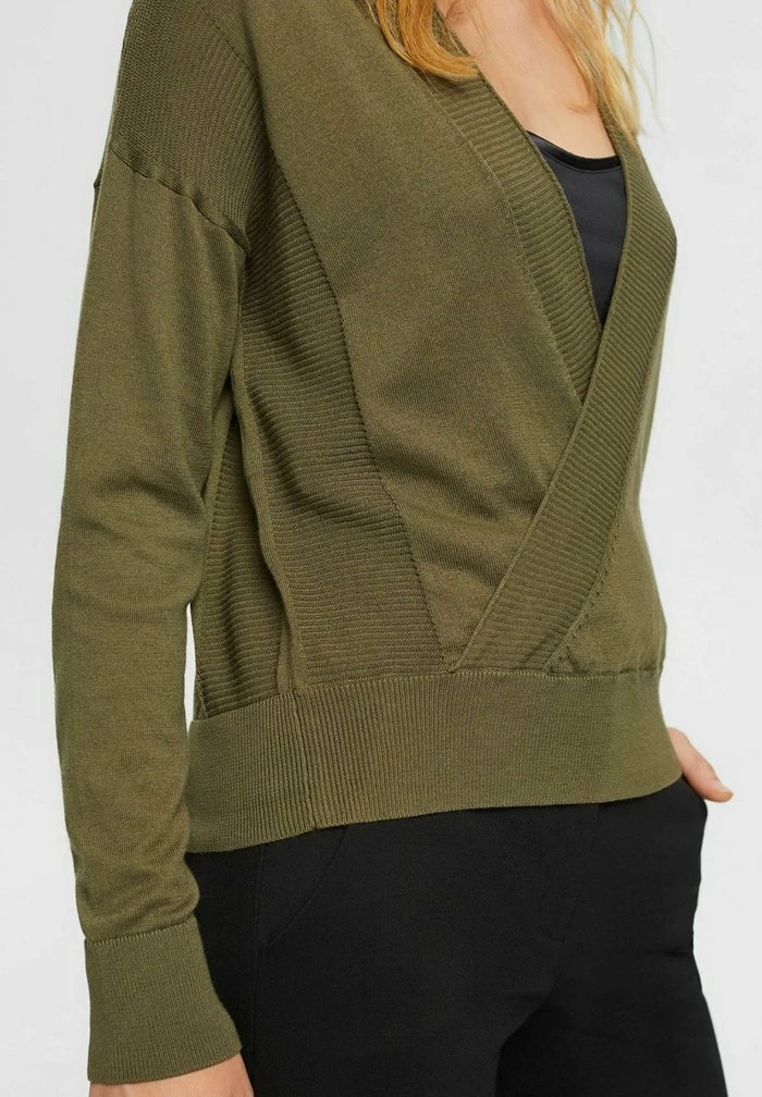 Esprit Jumper - Dark Khaki - Image 4