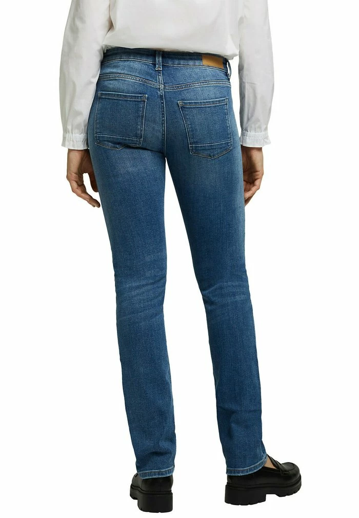 Esprit MEDIUM - Straight Leg Jeans - Blue Medium Washed - Image 7