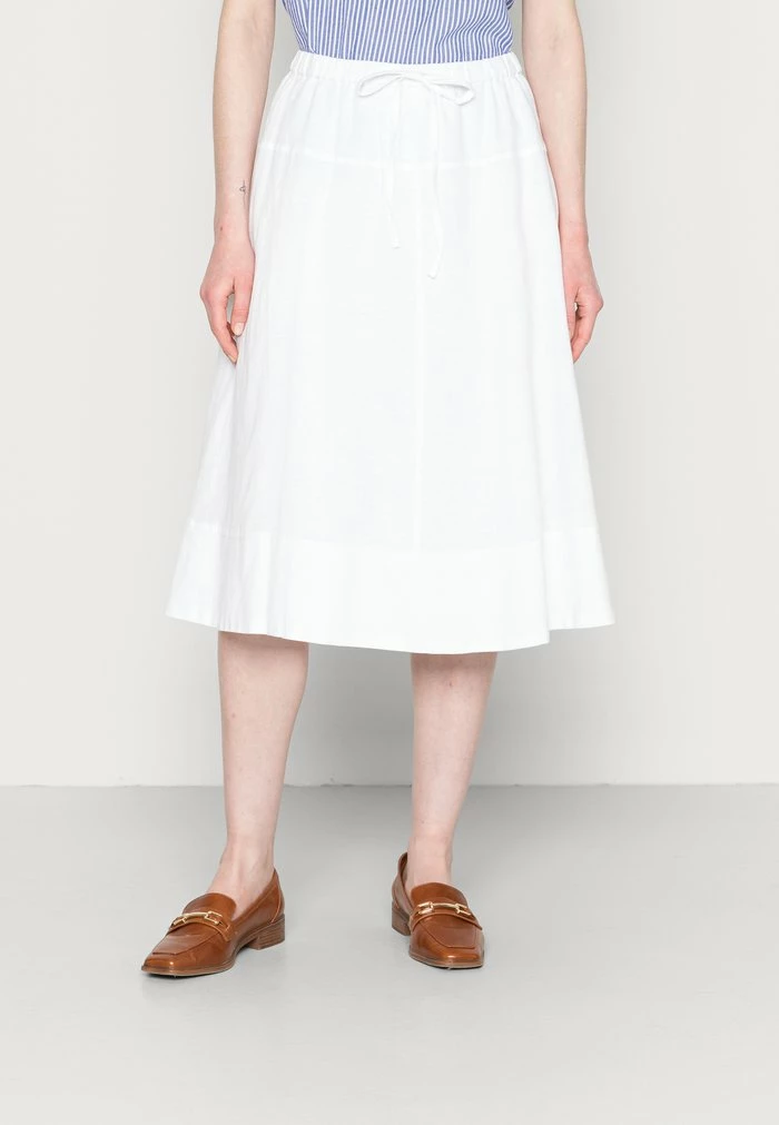 Esprit LI CO - A-line Skirt - White