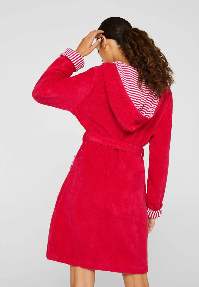 Esprit MIT STREIFEN - Dressing Gown - Red - Image 3