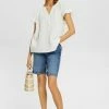 Esprit MIT CRINKLE-EFFEKT - Blouse - Off White