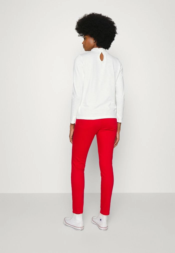 Esprit SKINNY - Trousers - Red - Image 3