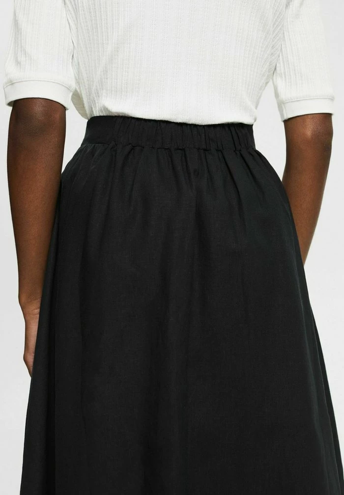 Esprit Pleated Skirt - Black - Image 6