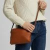 Esprit Across Body Bag - Rust Brown