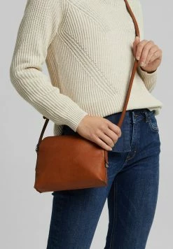Esprit Across Body Bag - Rust Brown