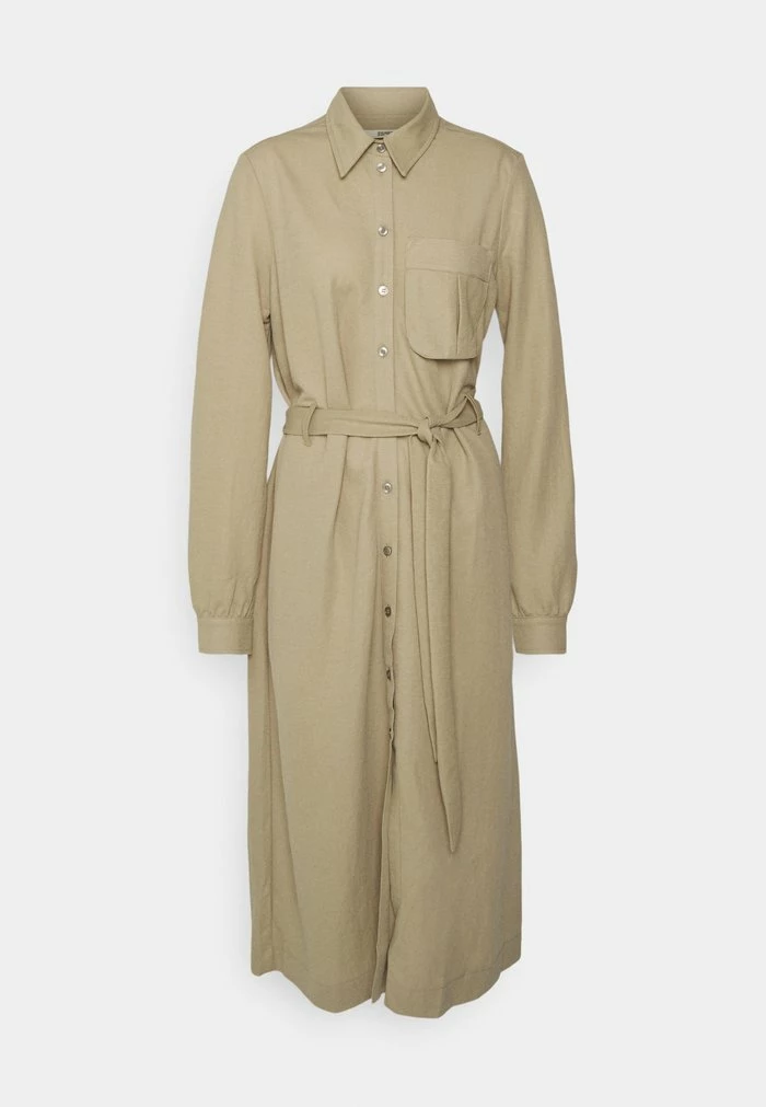 Esprit DRESS SANDWASH - Shirt Dress - Khaki - Image 5