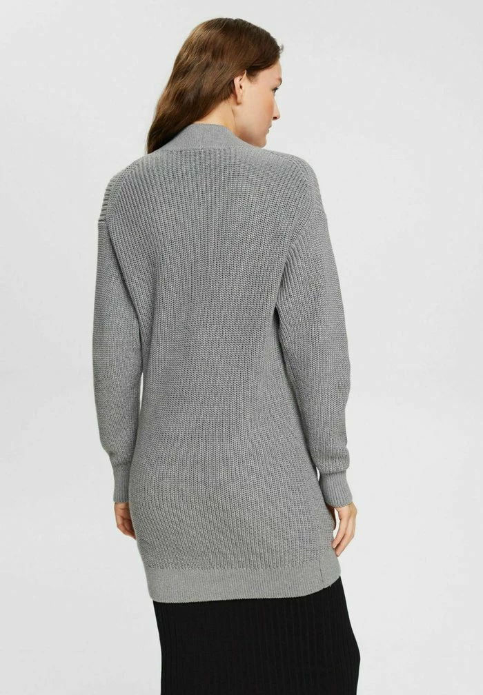 Esprit LANGER - Cardigan - Medium Grey - Image 3