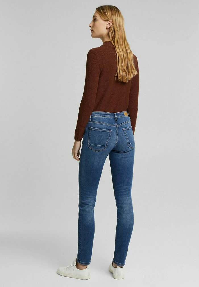 Esprit Slim Fit Jeans - Blue Medium Washed - Image 3