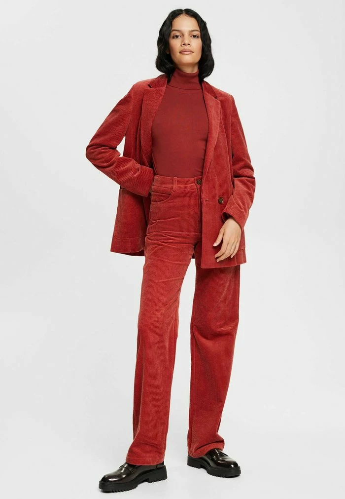 Esprit Short Coat - Terracotta - Image 2