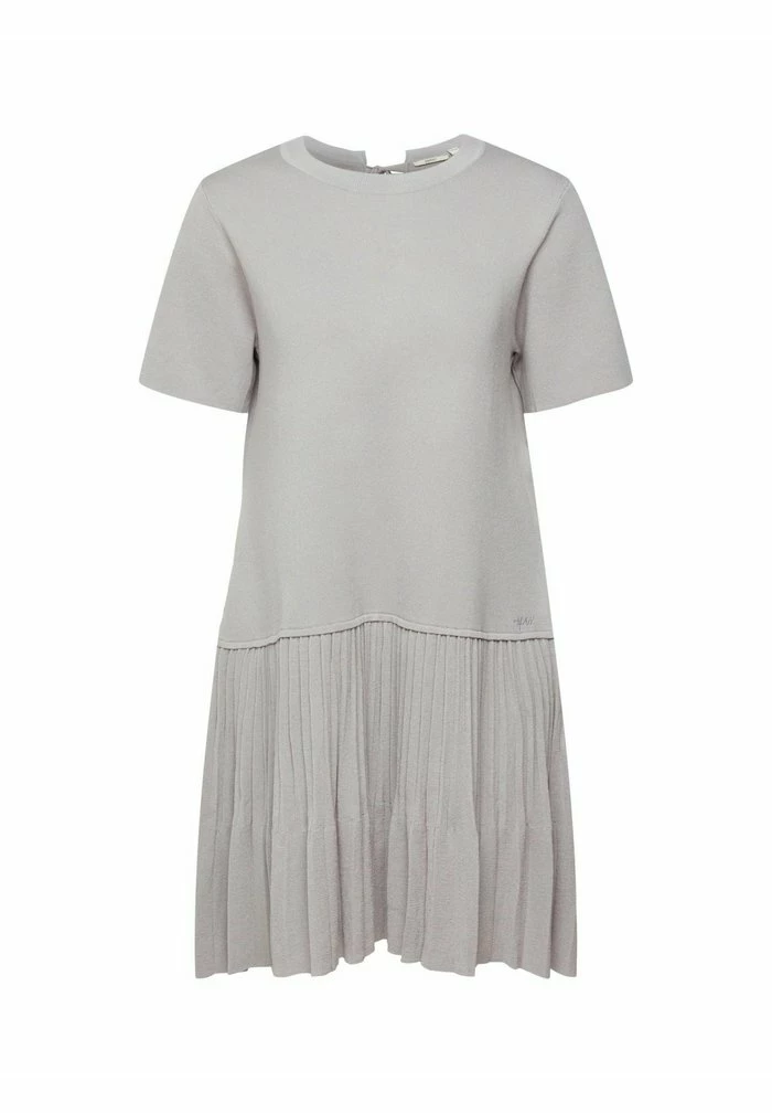 Esprit FLAT - Jumper Dress - Medium Grey - Image 5