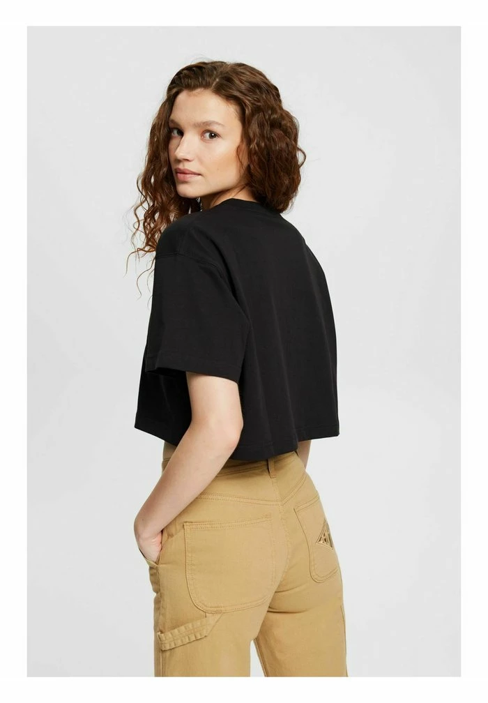 Esprit AMBIGRAM - Basic T-shirt - Black - Image 3