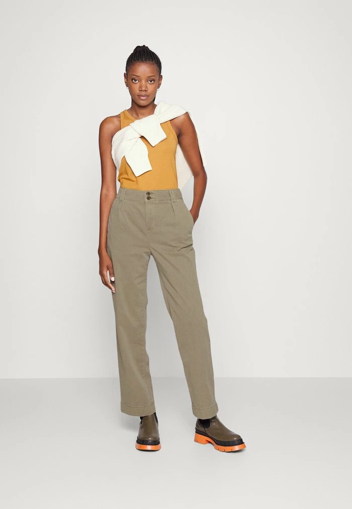 Esprit Trousers - Pale Khaki - Image 2