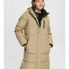 Esprit Winter Coat - Pale Khaki