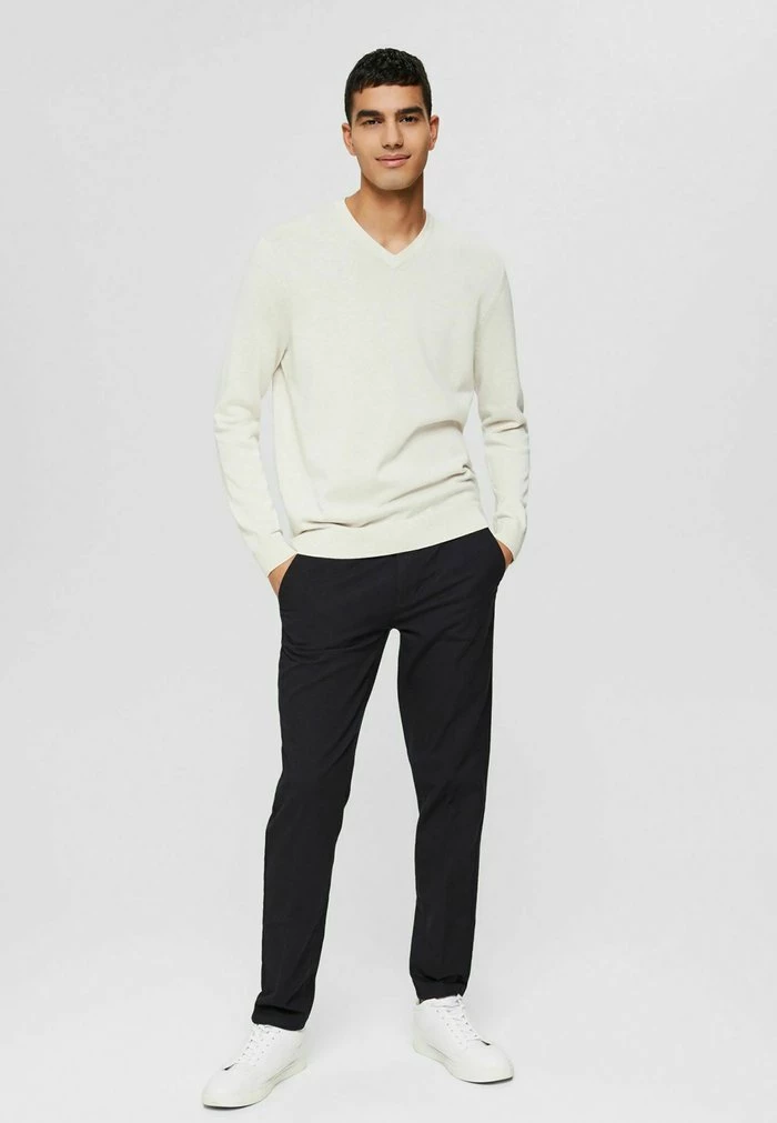 Esprit F PIMA V NK - Sweatshirt - Off White - Image 2