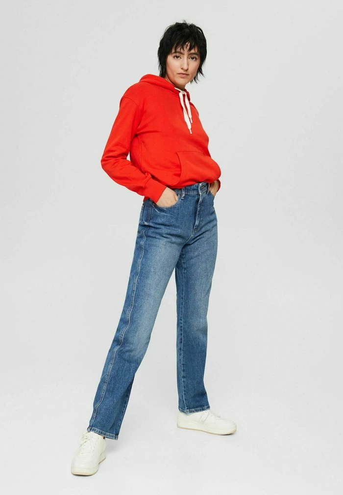 Esprit Straight Leg Jeans - Blue Medium Wash