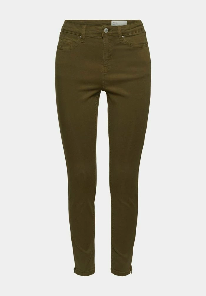 Esprit Trousers - Dark Khaki - Image 10