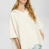 Esprit PONCHO MIT KAPUZE - Cape - Ice