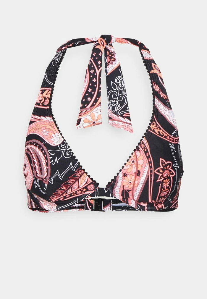 Esprit LIBERTY BEACH HIGH APEX - Bikini Top - Black