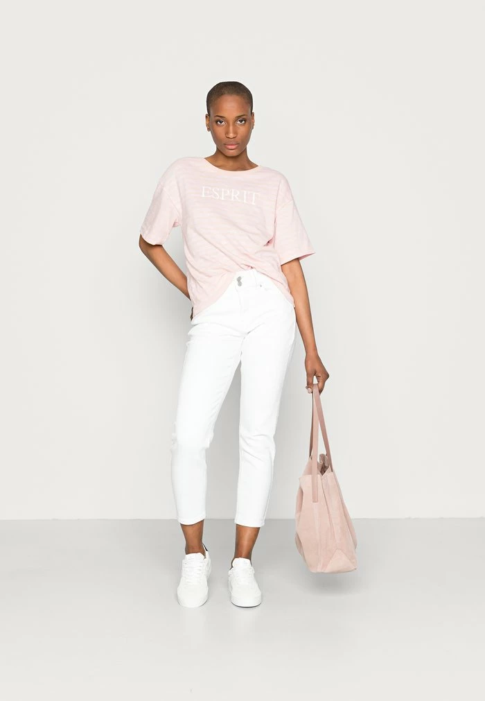 Esprit Slim Fit Jeans - Off White - Image 2