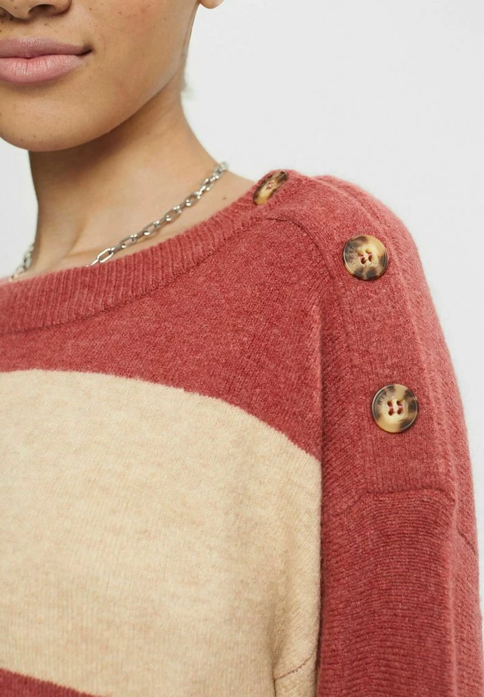 Esprit MIT WOLLE - Jumper - Terracotta - Image 4