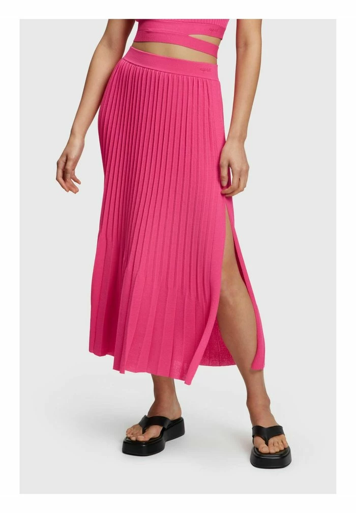 Esprit FLAT - A-line Skirt - Pink Fuchsia