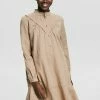 Esprit Shirt Dress - Taupe