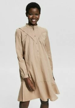 Esprit Shirt Dress - Taupe