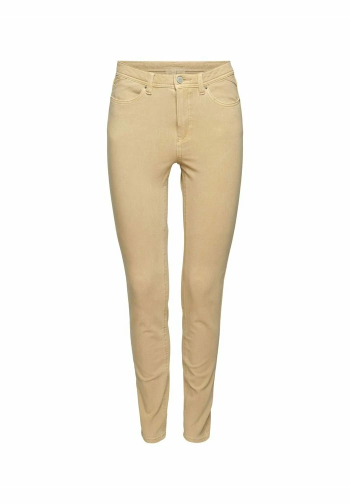 Esprit HIGH RISE - Slim Fit Jeans - Sand - Image 6