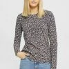 Esprit Long Sleeved Top - Navy