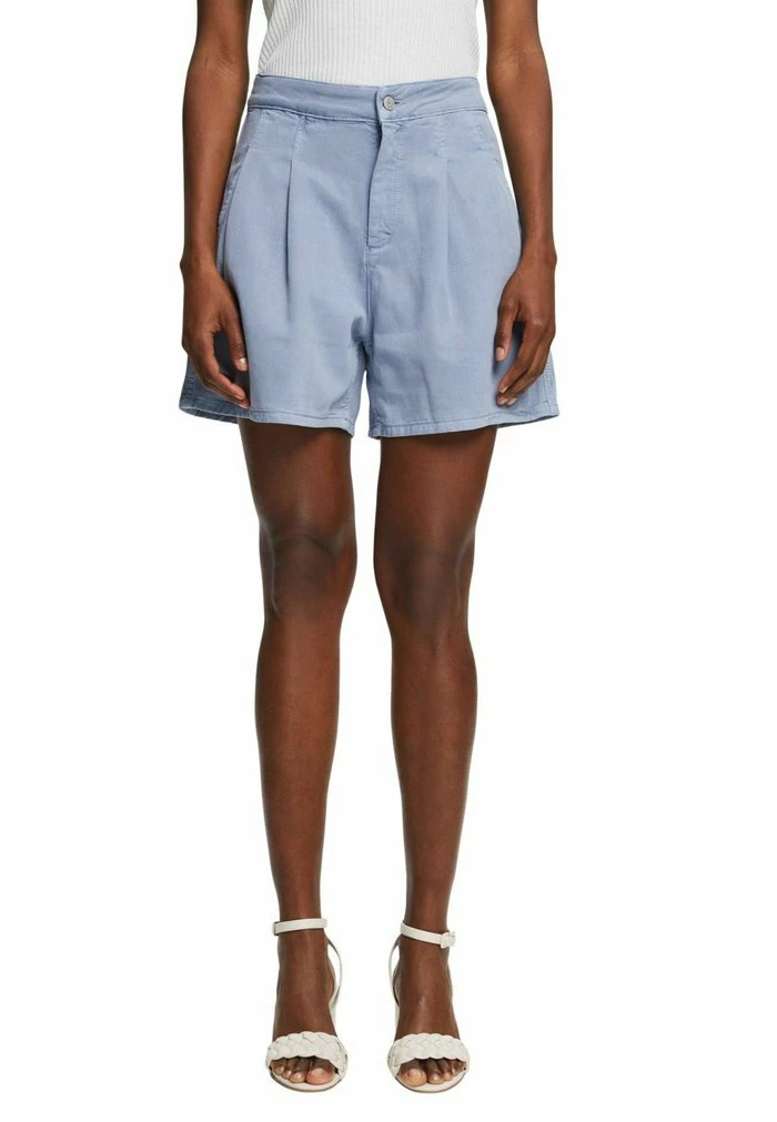 Esprit Denim Shorts - Light Blue Lavender - Image 8