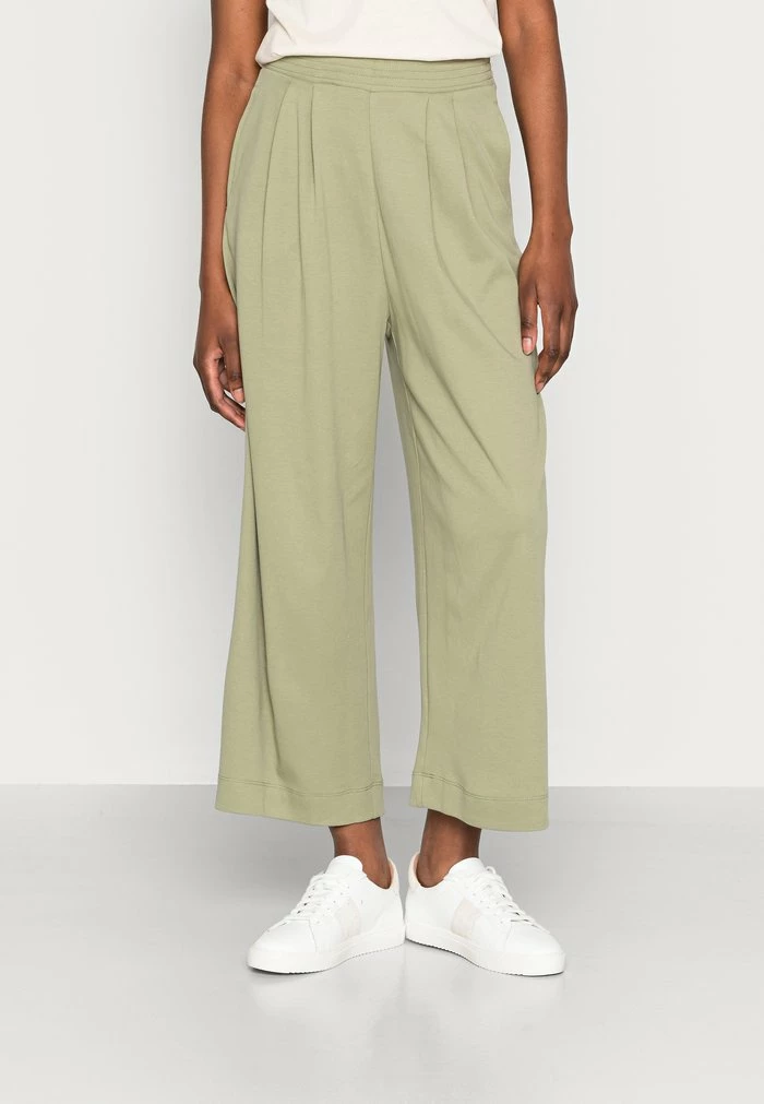 Esprit PIMA PANTS - Trousers - Light Khaki