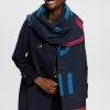 Esprit LOGO SCARF - Scarf - Navy