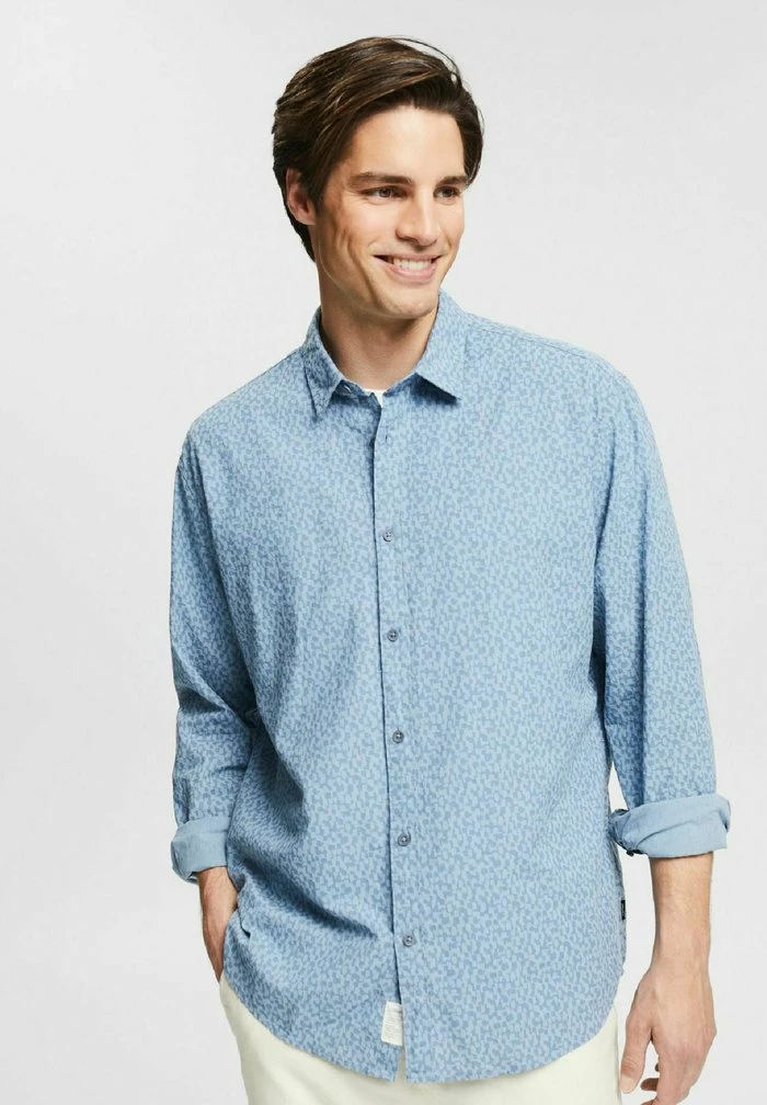 Esprit REGULAR FIT - Shirt - Blue