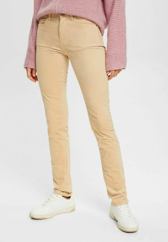 Esprit BABYCORDHOSE - Trousers - Cream Beige