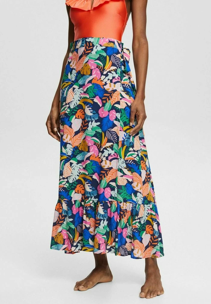 Esprit Wrap Skirt - Multi Coloured