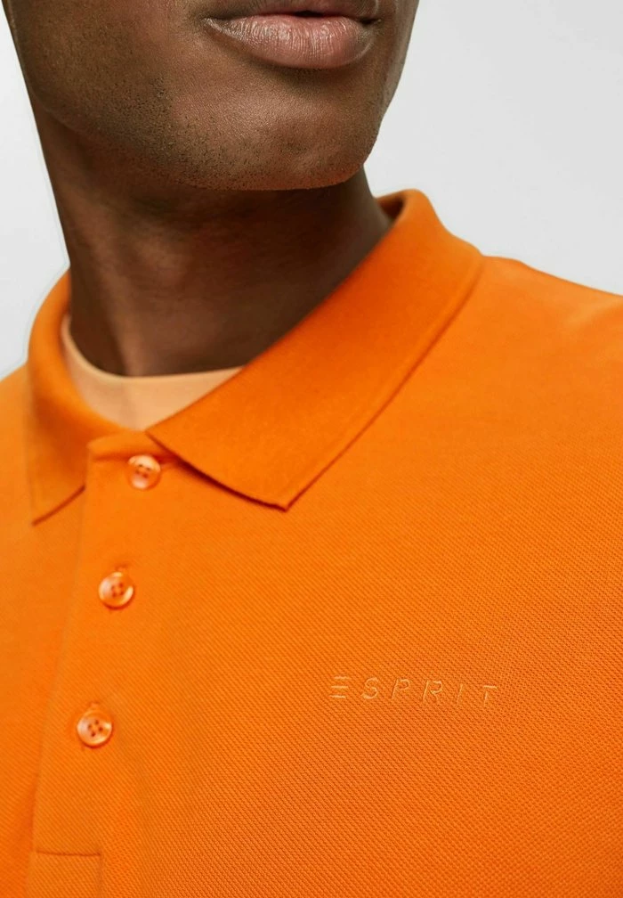 Esprit Polo Shirt - Golden Orange - Image 4
