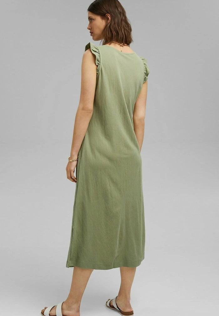 Esprit Day Dress - Light Khaki - Image 2