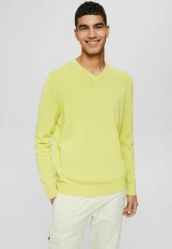 Esprit F PIMA V NK - Sweatshirt - Yellow