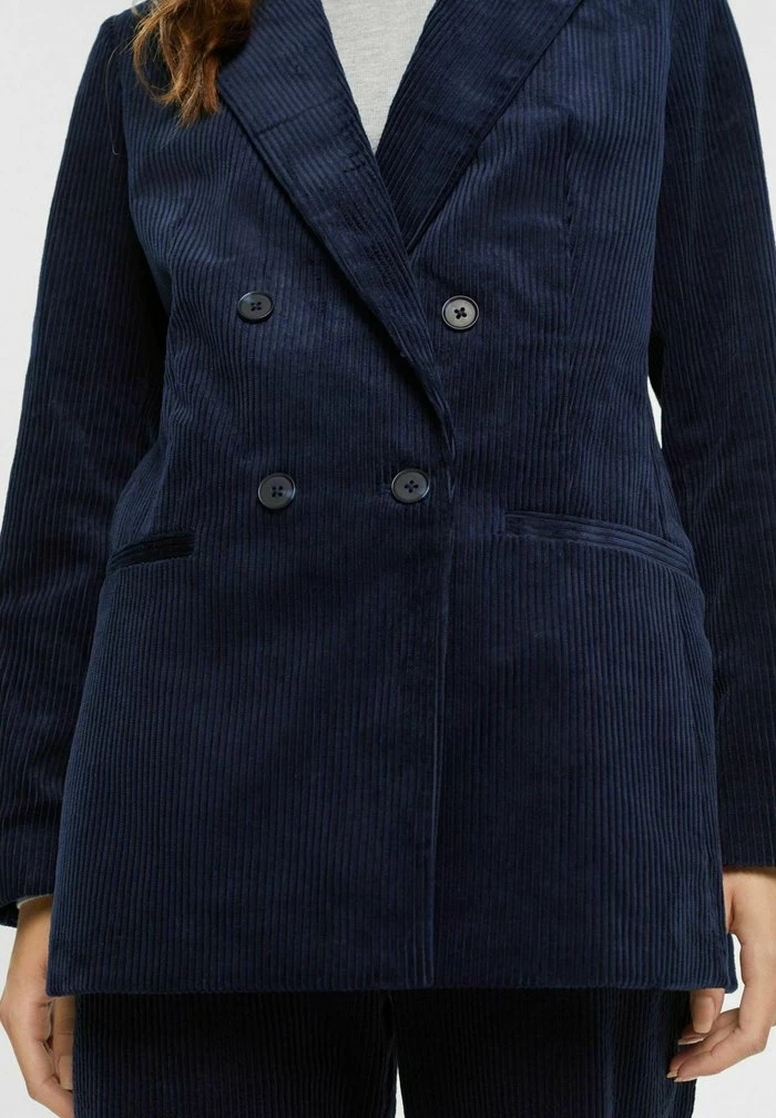 Esprit ZWEIREIHIGER IM MIX AND MATCH STIL - Short Coat - Navy - Image 4