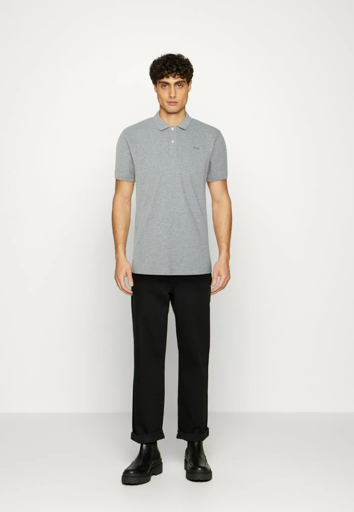 Esprit Polo Shirt - Grey Melange - Image 2