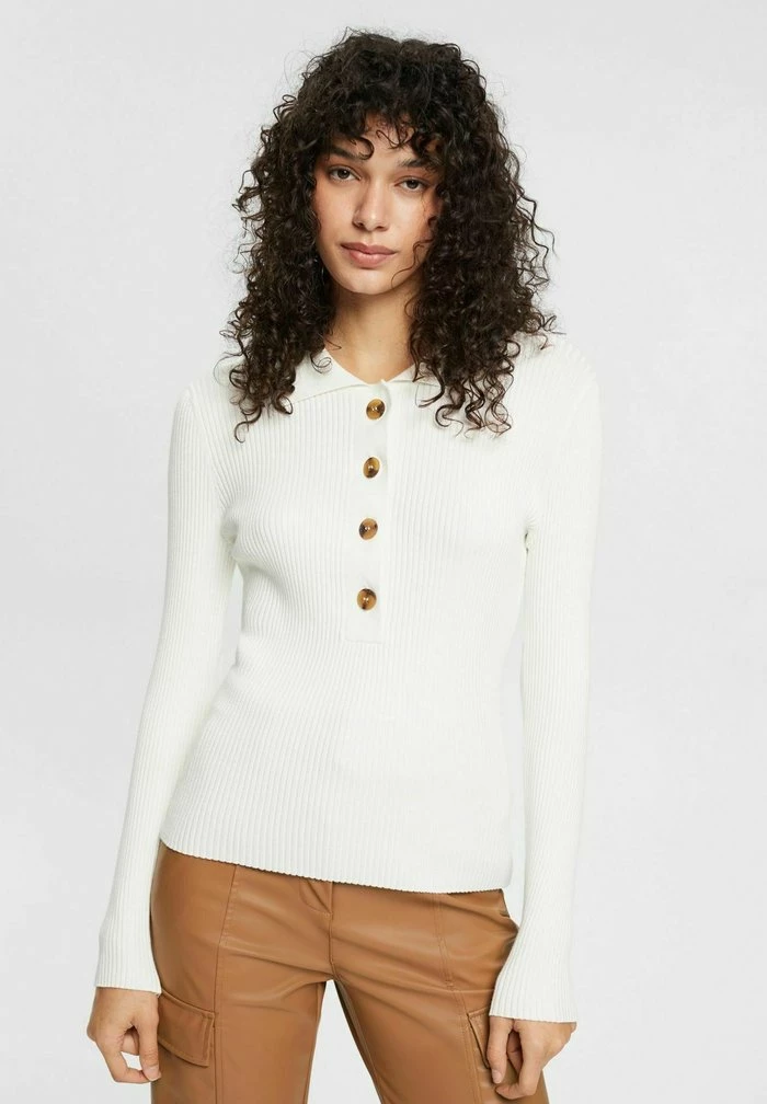 Esprit Polo Shirt - Off White