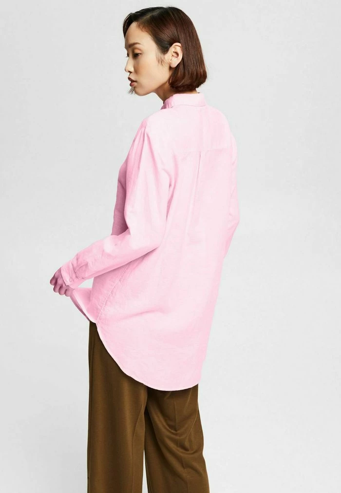 Esprit Button-down Blouse - Pink - Image 3