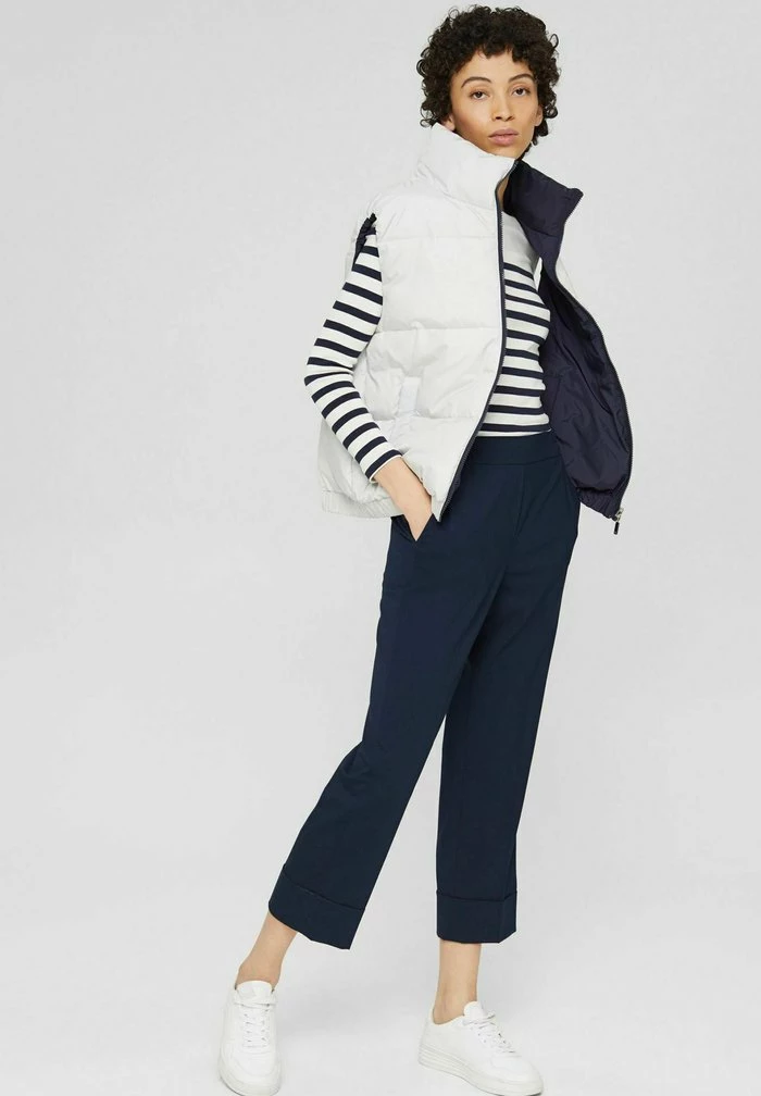 Esprit Trousers - Navy - Image 4