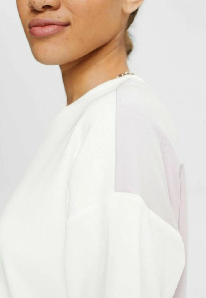 Esprit Print T-shirt - Off White - Image 4