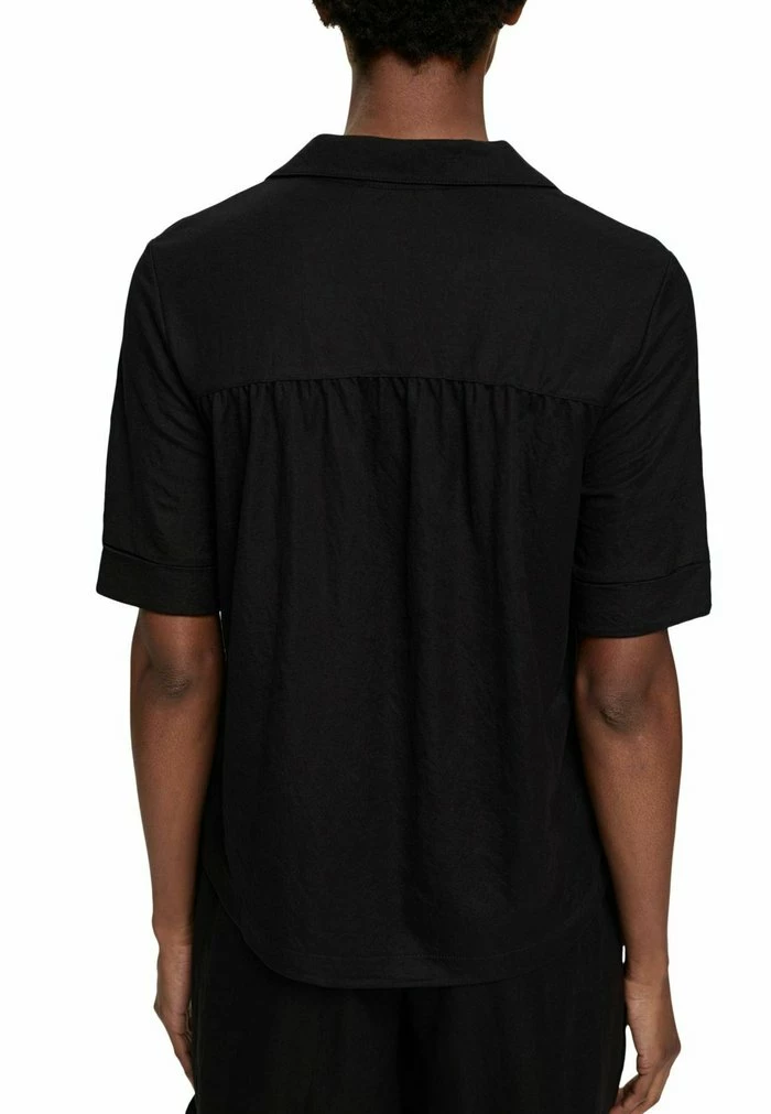 Esprit Button-down Blouse - Black - Image 7