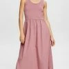 Esprit MATERIAL MIX IN LÄNGE - Maxi Dress - Mauve