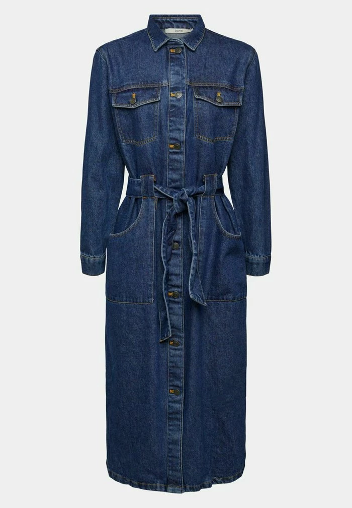 ESPRIT DRESSES DENIM - Denim Dress - Blue Dark Wash - Image 8