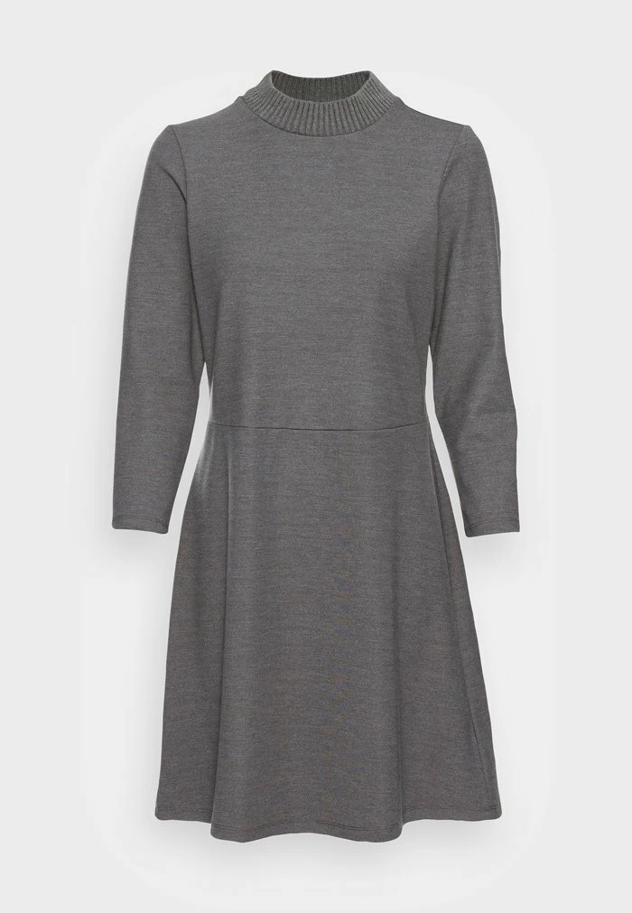 Esprit Jersey Dress - Gunmetal - Image 4